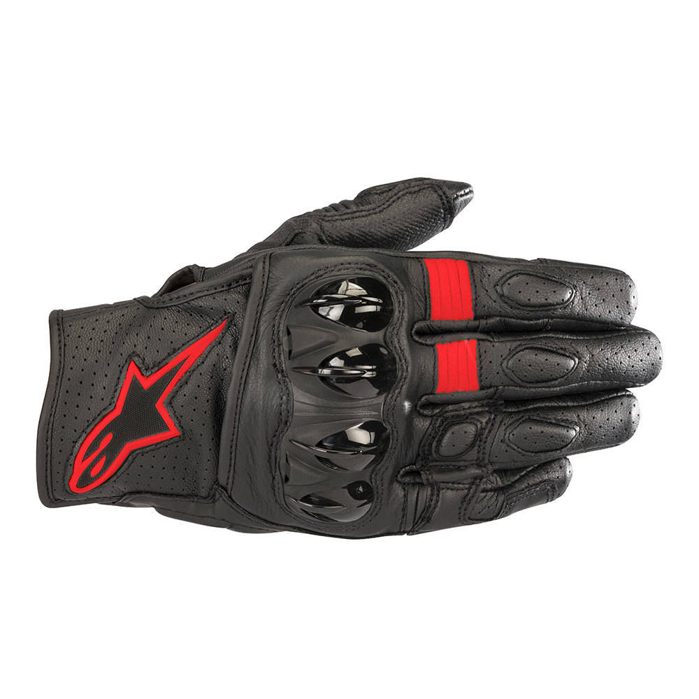 guanti five stunt evo black//red xl