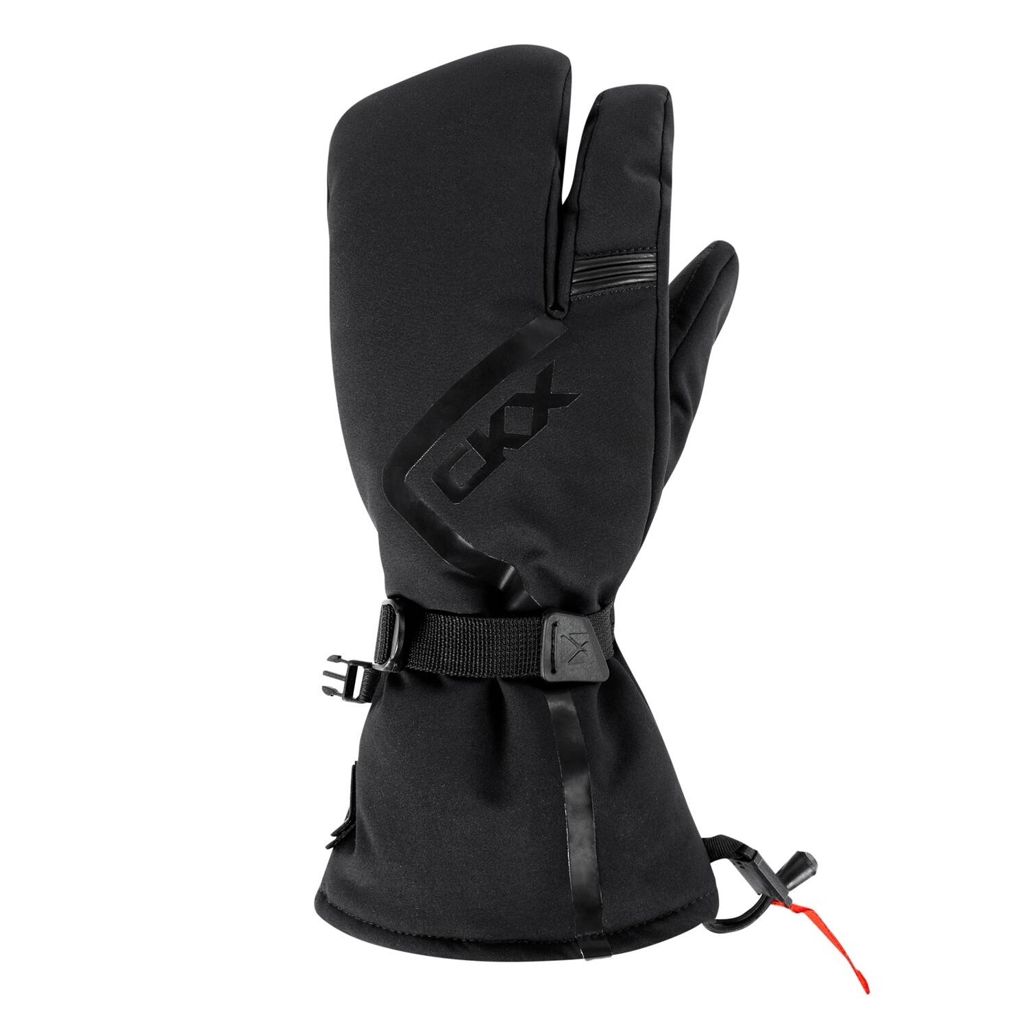 3 finger snowmobile gloves