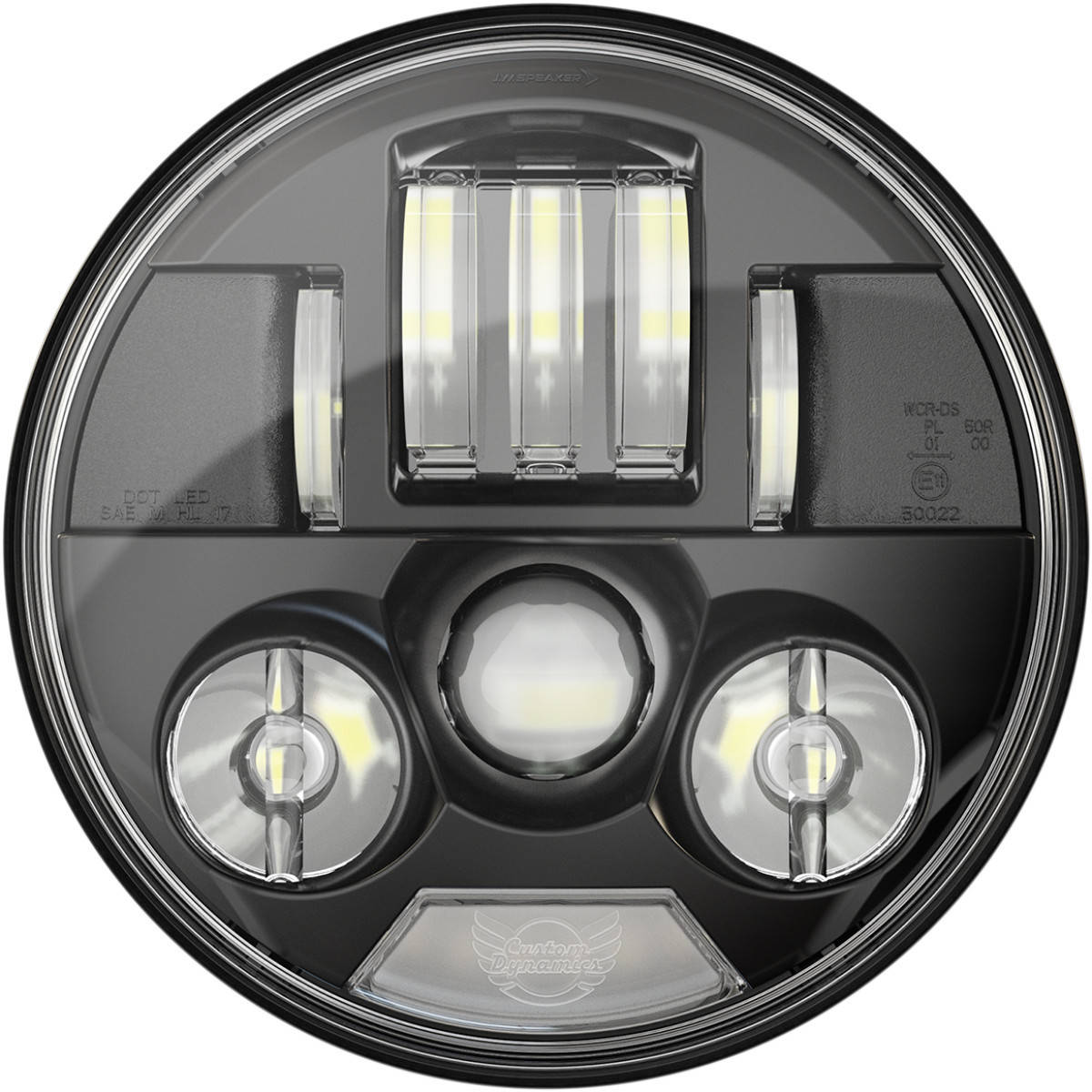 Show Chrome Accessories 53-456L LED Contour Driving Lights VT750 