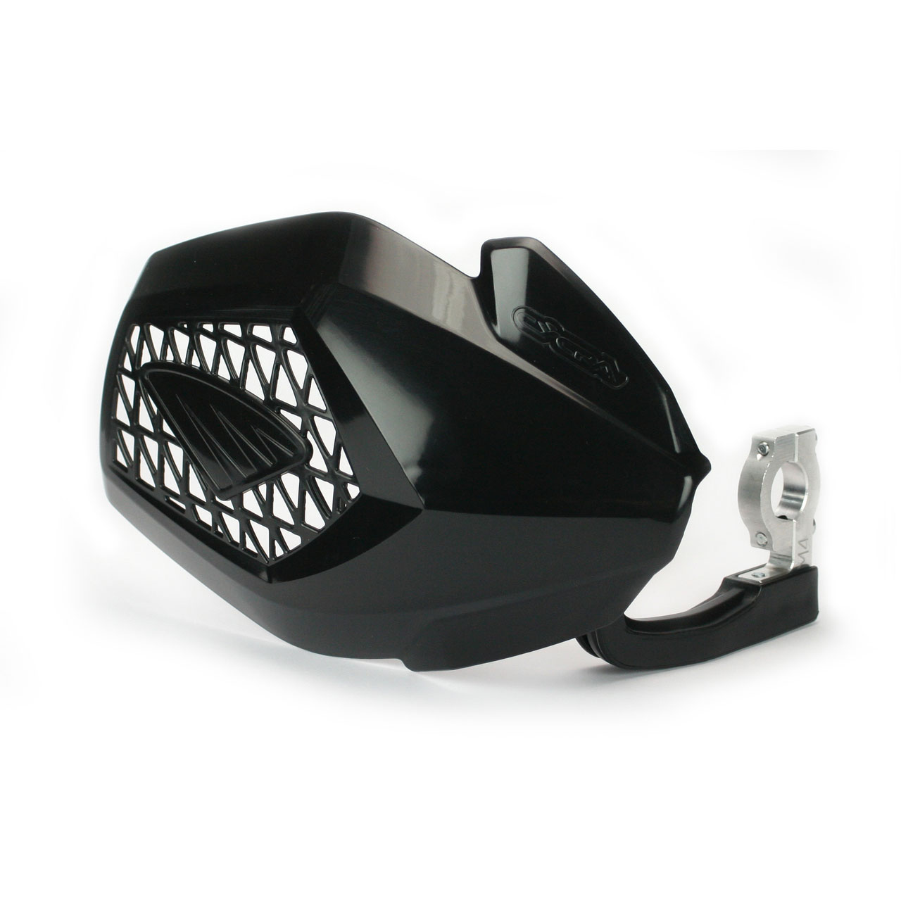 Powermadd Sentinel Handguards Guards Tri Mount White Blue Utility ATV Can Am