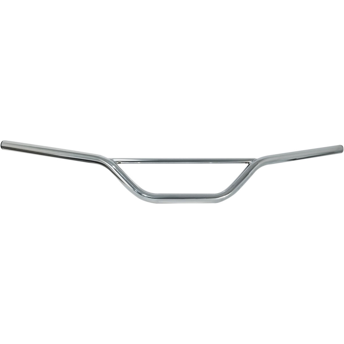 Street Wide Drag Bar Handlebar Emgo 1in Chrome