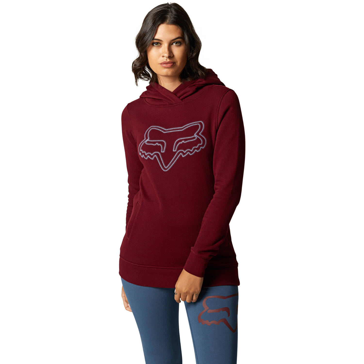 womens fox racing zip up hoodies