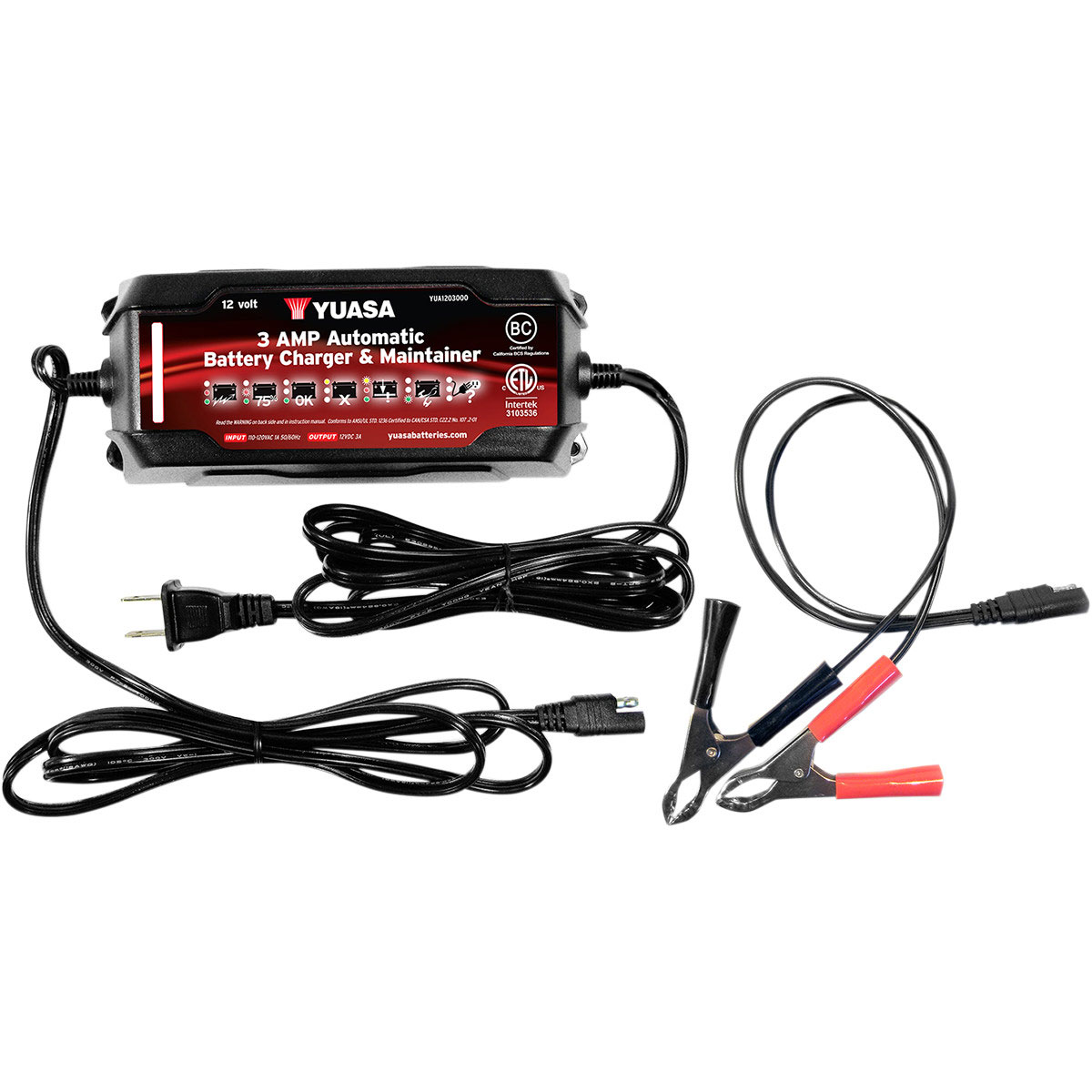 NEW BIKEMASTER TS0207A Lithium Ion Battery Charger/Maintainer Parts